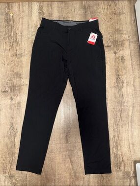 Reebok Men's Black Slim Performance Chinos